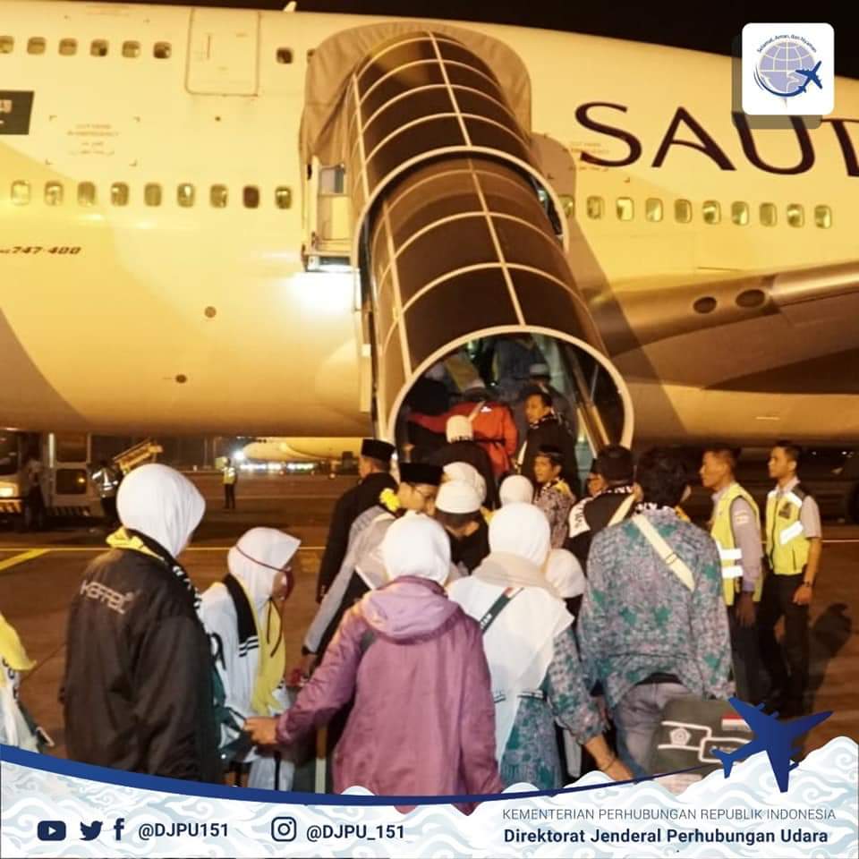 Pemerintah Pastikan Kelancaran Penerbangan Haji Koloter Pertama